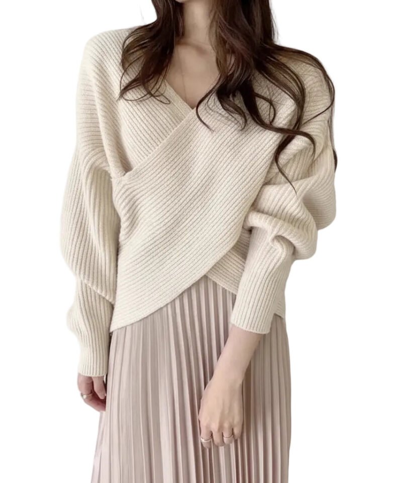 Women's Batwing Sleeve Loose Fit Pullover Sweater