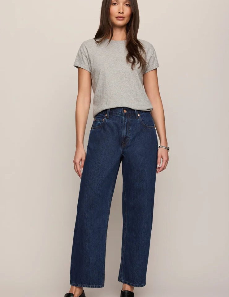 The Off Duty Mid-Rise Bowed Ankle- Horizon