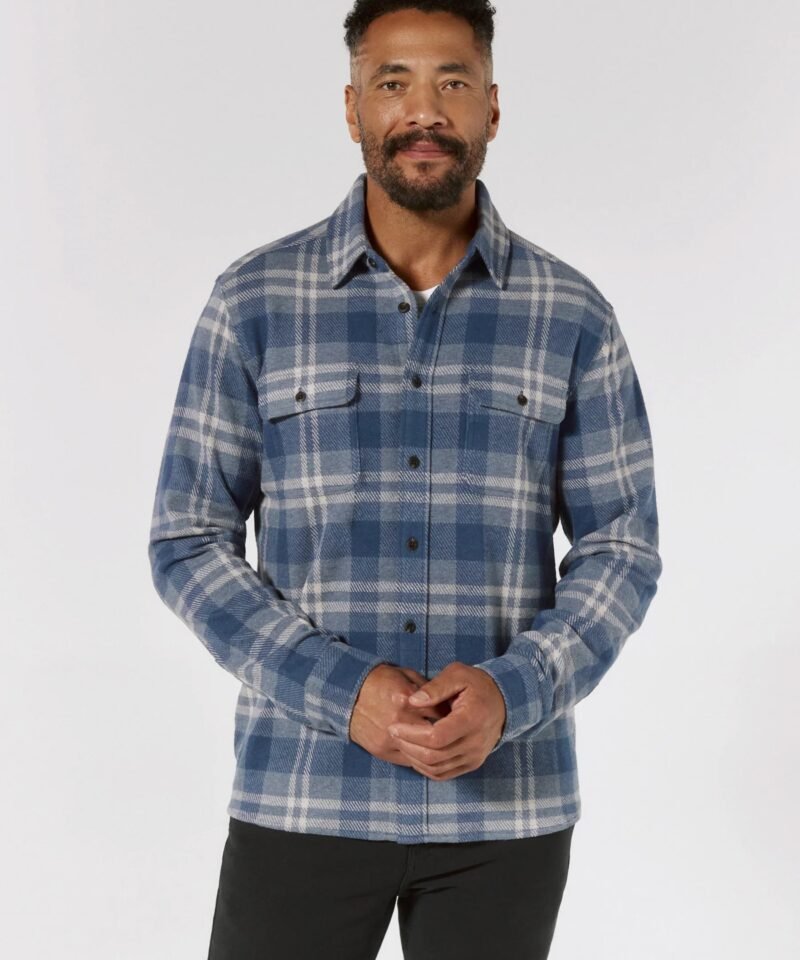 Generation™ Stretch Flannel- Blue