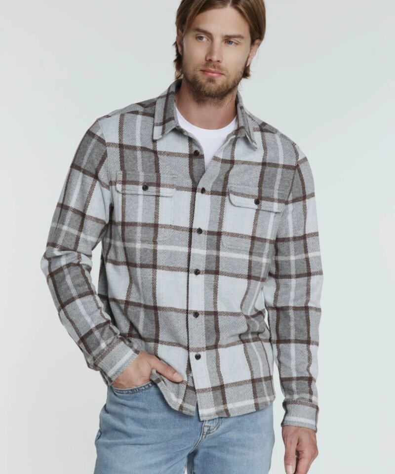 Generation™ Stretch Long Sleeve Shirt- Ice Blue