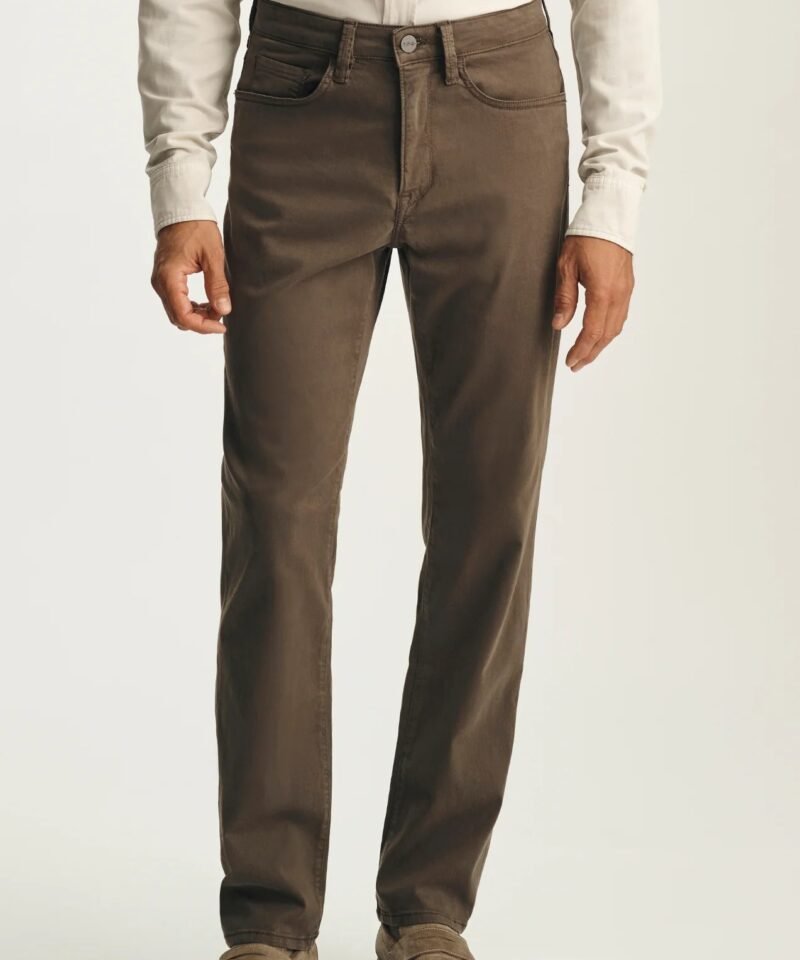 Charisma Relaxed Straight Pants- Hardwood Twill