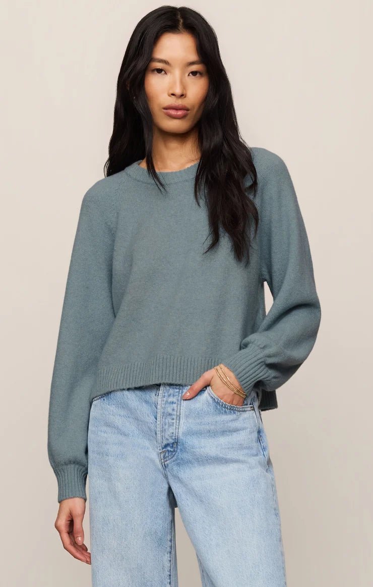 Coming Up Cozy Sweater- Soft Succulent