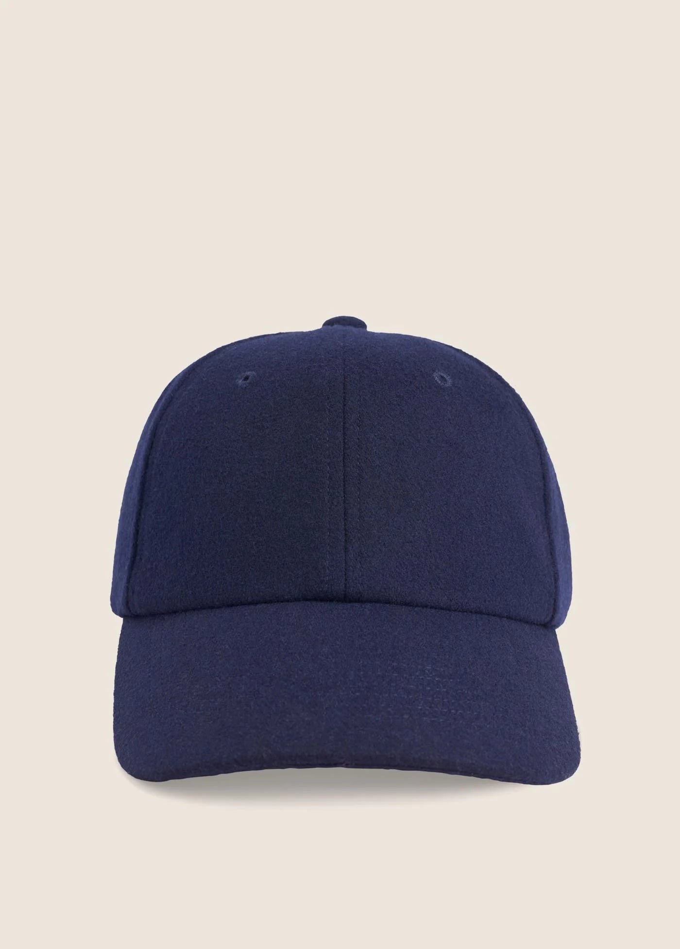 The Wool Baseball Hat- Midnight