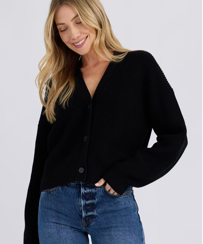 Priya Cardigan- Black