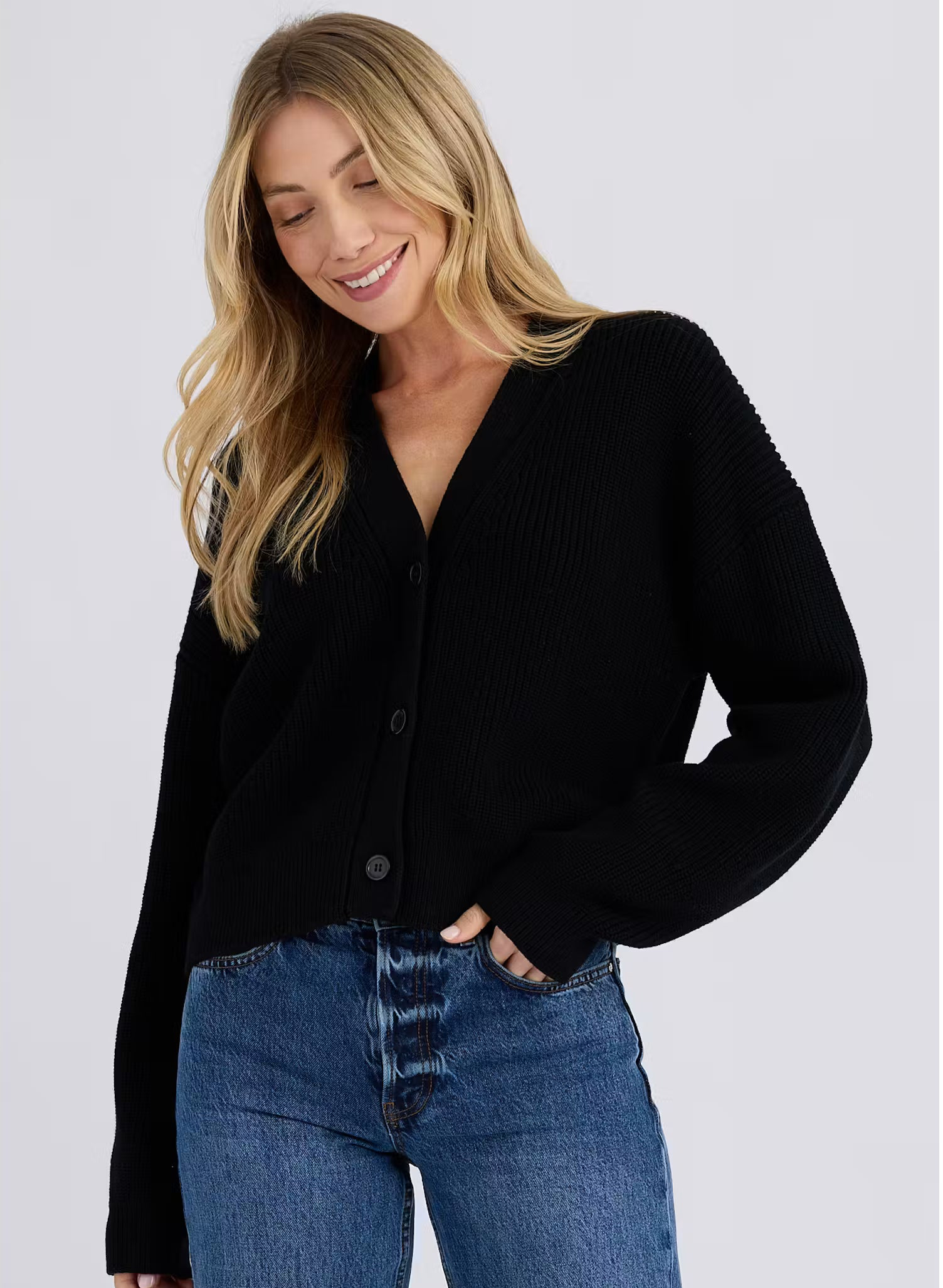 Priya Cardigan- Black